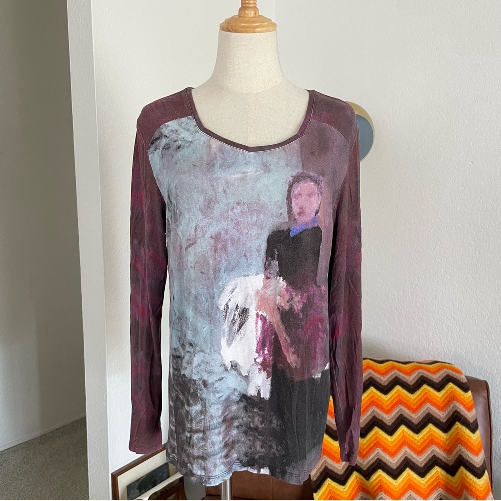Aventures Des Toiles Woman Printed Long Sleeve Top